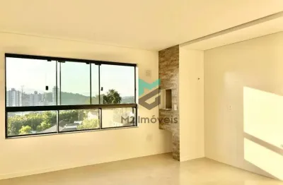Apartamento com 2 dormitórios, sendo 1 suíte  à venda, 62 m² - escola agrícola - blumenau/sc