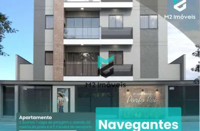 Apartamento de 2 dormitórios sendo 1 suíte a poucos metros da praia