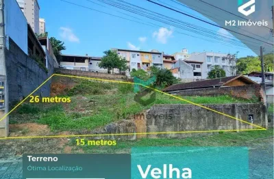 Terreno à venda no Velha, Blumenau 