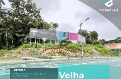 Terreno com 3.676 m² na velha, saída direta para rua humberto de campos, ao lado da central ailos e próximo da vila germânica!