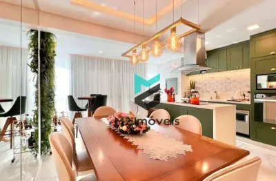Vida sofisticada na velha: apartamento de 90m² todo mobiliado, com 2 suítes e lazer completo no condomínio!