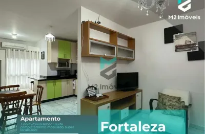 Ao lado do terminal da fortaleza com 3 quartos, 1 suíte + 2 dormitórios - semi mobiliado