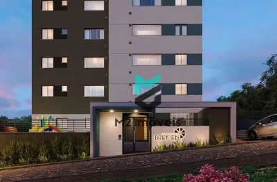 Apartamento com 2 dormitórios à venda, 54 m² - água verde - blumenau/sc