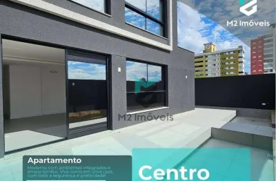 Apartamento com 1 dormitório à venda, 94 m² por r$ 580.000,00 - centro - blumenau/sc