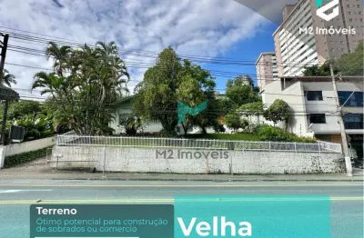 Terreno à venda, 830 m² por r$ 1.800.000,00 - velha - blumenau/sc