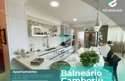 Apartamento com 3 suítes do à venda, 152 m² - centro - balneário camboriú/sc