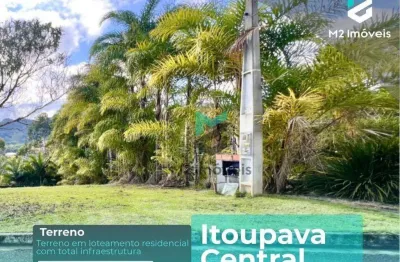 Terreno com projeto de casa alto padrão aprovado no condomínio golden park | itaupava centra