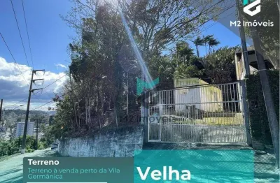 Terreno à venda, 818 m² à poucos passos da vila germânica- velha - blumenau/sc