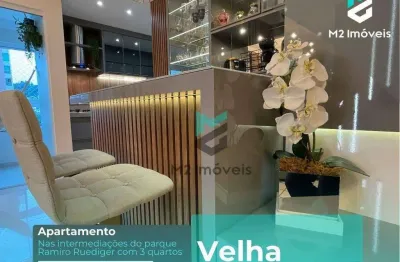 Amplo apartamento com 3 quartos, sendo 1 suíte, nas imediações do parque ramiro ruediger