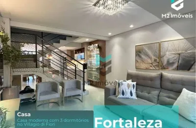 Venha conhecer essa casa moderna alto padrão no villagio di fiori