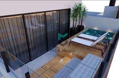 Garden exclusivo 2 suítes, próx. vila germânica – amplo terraço privativo e ótimo acabamento
