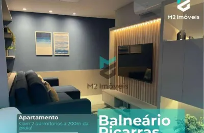Apartamento com 2 dormitórios à venda, 67 m² por r$ 650.000,00 - centro - balneário piçarras/sc