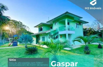 Sítio com 56.095 m² • 728 m² de área construída • porteira fechada