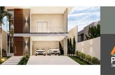 Casa em obra 60% concluída - condomínio entreserras santa isabel