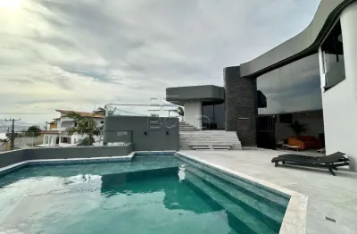 Casa com 5 quartos à venda na rua aldo luz, 136, itaguaçu, florianópolis por r$ 5.500.000