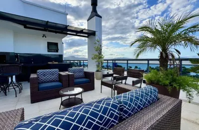 Cobertura com 3 quartos à venda na abelarrdo luz, 147, balneário, florianópolis por r$ 2.700.000
