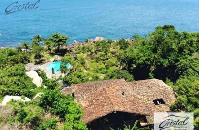 Casa com 5 dormitórios à venda, 600 m² - ilha bela - ilhabela/sp