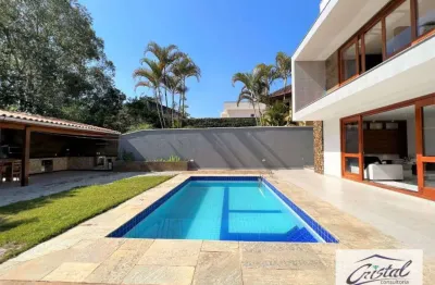 Casa com 4 dormitórios à venda, 496 m² por r$ 3.350.000,00 - são paulo ii - cotia/sp