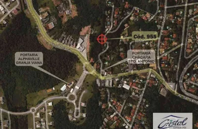 Chác. sto antonio - lote rua odair martins (rua fechada), alto e com vista!