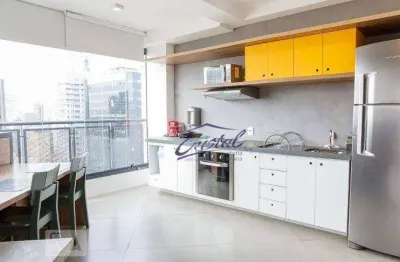 Apartamento com 1 dormitório à venda, 32 m²  - pinheiros - são paulo/sp