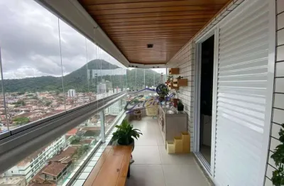 Apartamento com 3 dormitórios à venda, 109 m² por r$ 950.000,00 - canto do forte - praia grande/sp
