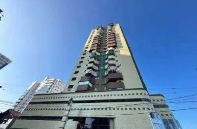 Apartamento com 3 dormitórios à venda, 93 m² por r$ 792.000,00 - guilhermina - praia grande/sp