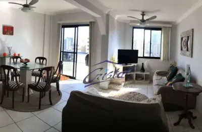 Cobertura com 4 dormitórios à venda, 148 m² - guilhermina - praia grande/sp