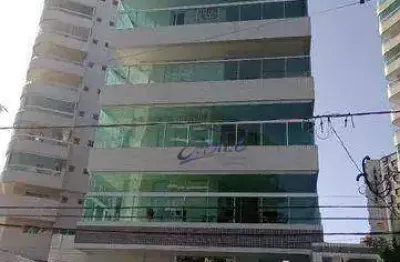 Apartamento com 1 dormitório à venda, 57 m² por r$ 365.000,00 - guilhermina - praia grande/sp