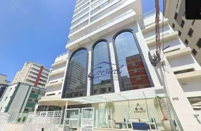 Apartamento com 3 dormitórios à venda, 127 m² por r$ 1.350.000,00 - canto do forte - praia grande/sp