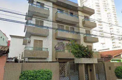 Apartamento com 2 dormitórios à venda, 65 m² por r$ 320.000,00 - tupi - praia grande/sp