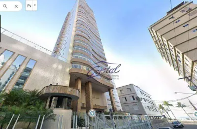 Apartamento com 2 dormitórios à venda, 86 m² por r$ 580.000,00 - aviação - praia grande/sp