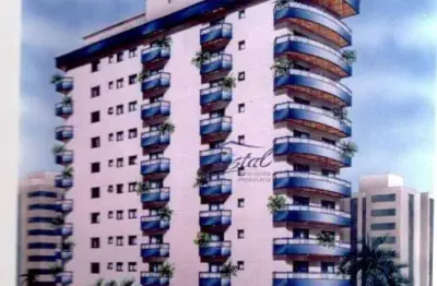 Cobertura com 3 dormitórios à venda, 145 m² - guilhermina - praia grande/sp