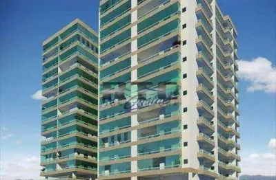 Apartamento com 3 dormitórios à venda, 119 m² por r$ 1.010.000,00 - canto do forte - praia grande/sp