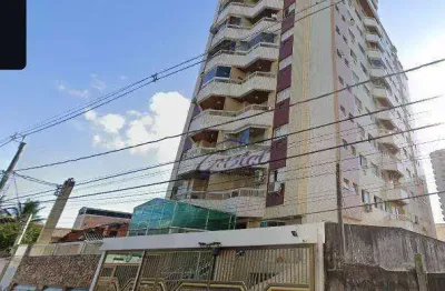 Apartamento com 2 dormitórios à venda, 75 m² por r$ 440.000,00 - guilhermina - praia grande/sp