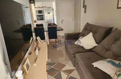 Apartamento com 2 dormitórios à venda, 76 m² por r$ 700.000,00 - boqueirão - praia grande/sp