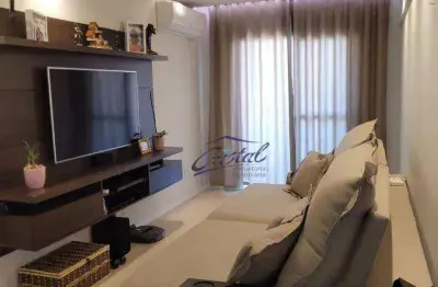 Apartamento com 2 dormitórios à venda, 93 m² por r$ 640.000 - tupi - praia grande/sp