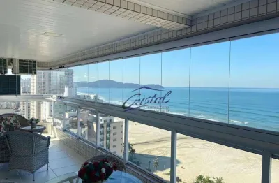 Apartamento com 3 dormitórios à venda, 131 m² por r$ 1.055.000 - aviação - praia grande/sp