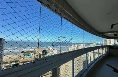 Apartamento com 3 dormitórios à venda, 135 m² por r$ 960.000,00 - aviação - praia grande/sp