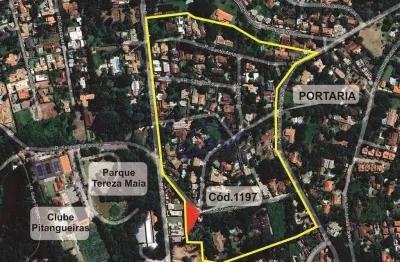 Terreno em condomínio fechado à venda na Rua São Vicente, Granja Viana, Cotia