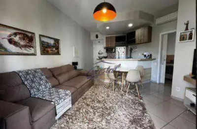 Apartamento tipo flat com 1 dormitório à venda, 40 m² - morumbi - vila andrade - são paulo/sp
