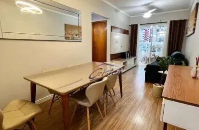 Apartamento mobiliado com 2 dormitórios à venda, 93 m² por r$ 640.000 - boqueirão - praia grande/sp