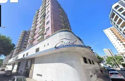 Apartamento com 2 dormitórios à venda, 90 m² por r$ 450.000,00 - canto do forte - praia grande/sp