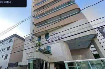 Apartamento com 3 dormitórios à venda, 119 m² por r$ 730.000 - aviação - praia grande/sp