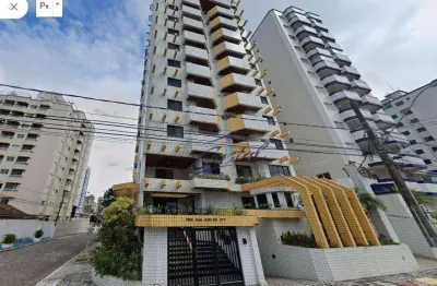 Apartamento com 2 dormitórios à venda, 100 m² por r$ 550.000,00 - guilhermina - praia grande/sp