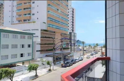Apartamento com 2 dormitórios à venda, 81 m² por r$ 520.000,00 - guilhermina - praia grande/sp