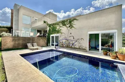 Casa com 4 quartos / suítes à venda, 408 m²  - reserva santa maria nature - jardim do golf i - jandira/sp