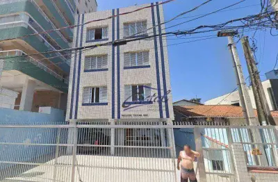 Apartamento com 1 dormitório à venda, 44 m² por r$ 260.000,00 - canto do forte - praia grande/sp