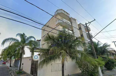 Apartamento com 1 dormitório à venda, 50 m² por r$ 280.000,00 - tupi - praia grande/sp