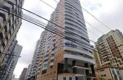 Apartamento com 1 dormitório à venda, 56 m² por r$ 560.000 - canto do forte - praia grande/sp