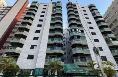 Apartamento com 3 dormitórios à venda, 130 m² por r$ 730.000 - tupi - praia grande/sp